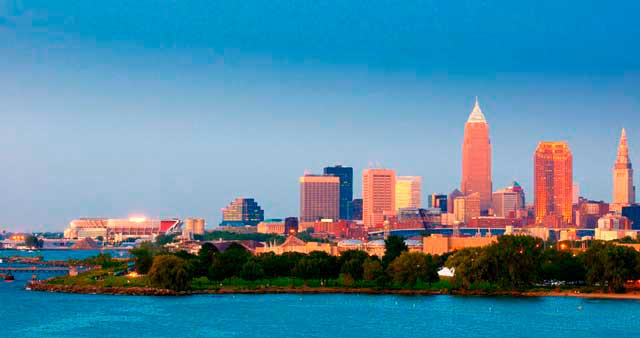 Cleveland Airport (CLE) is located 9 miles (14 km) to the southwest district of Cleveland city.